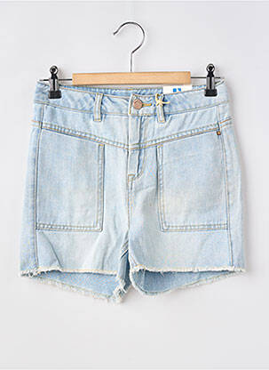 Short stretch taille ajustable bleu GARCIA fille
