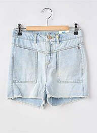 Short stretch taille ajustable bleu GARCIA fille