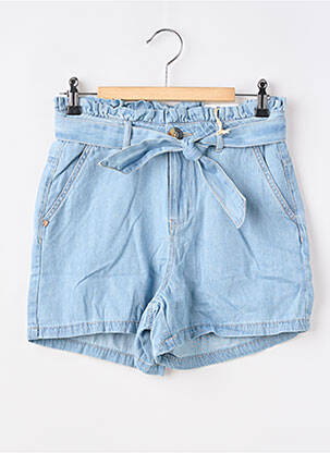 Short stretch taille ajustable bleu GARCIA fille