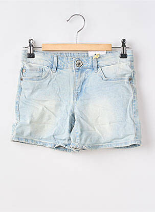 Short stretch taille ajustable bleu GARCIA fille