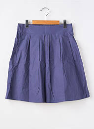 Jupe mi-longue tissage popeline bleu MINI MOLLY BY MOLLY BRAKEN fille