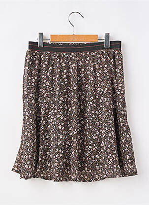 Jupe courte doublure noir GARCIA femme