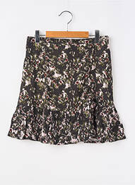 Jupe mi-longue taille normale noir GARCIA fille