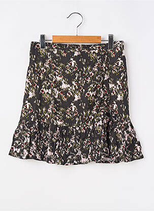 Jupe mi-longue taille normale noir GARCIA fille