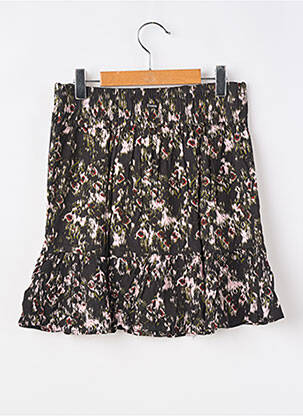 Jupe mi-longue taille normale noir GARCIA fille
