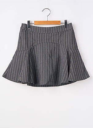 Jupe mi-longue taille normale gris LE TEMPS DES CERISES fille