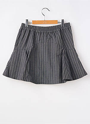 Jupe mi-longue taille normale gris LE TEMPS DES CERISES fille