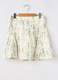 Jupe mi-longue doublure beige LE TEMPS DES CERISES fille