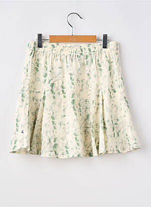 Jupe mi-longue coupe fluide beige LE TEMPS DES CERISES fille