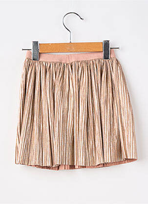 Jupe mi-longue maille semi-opaque or GARCIA fille
