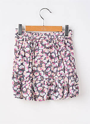 Jupe mi-longue taille ajustable violet GARCIA fille