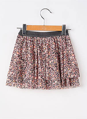 Jupe mi-longue doublure rose GARCIA fille