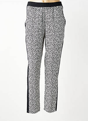 Pantalon slim taille élastique taille élastique noir IKKS fille