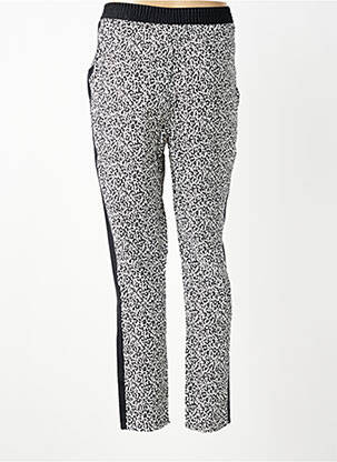 Pantalon slim taille élastique taille élastique noir IKKS fille