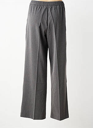 Pantalon large poches taille normale gris GEISHA femme