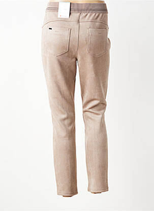 Pantalon 7/8 stretch taille normale marron STREET ONE femme