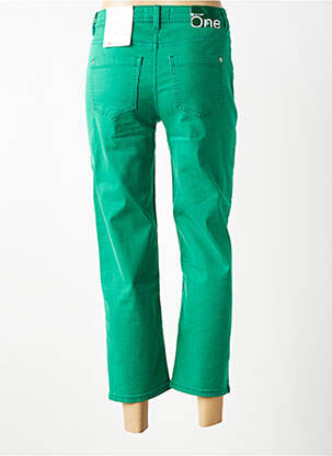 Jeans coupe droite taille normale taille normale vert STREET ONE femme
