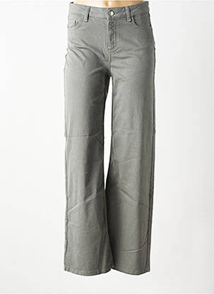 Jeans coupe droite taille normale taille normale vert SOYACONCEPT femme