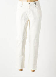 Jeans coupe slim tissage brut taille normale beige WAY (WAY ARE YOU) BY IKKS femme