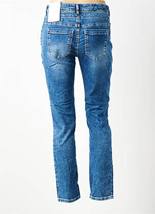 Jeans coupe slim tissage brut taille normale bleu STREET ONE femme