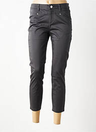 Pantacourt stretch taille normale gris STREET ONE femme