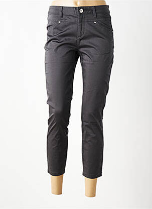 Pantacourt stretch taille normale gris STREET ONE femme