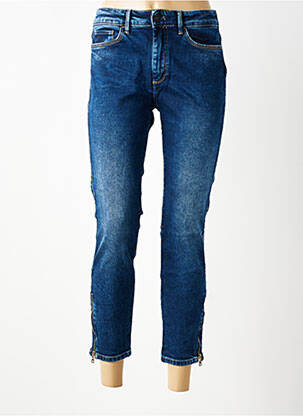 Jeans coupe slim tissage brut taille normale bleu SALSA femme