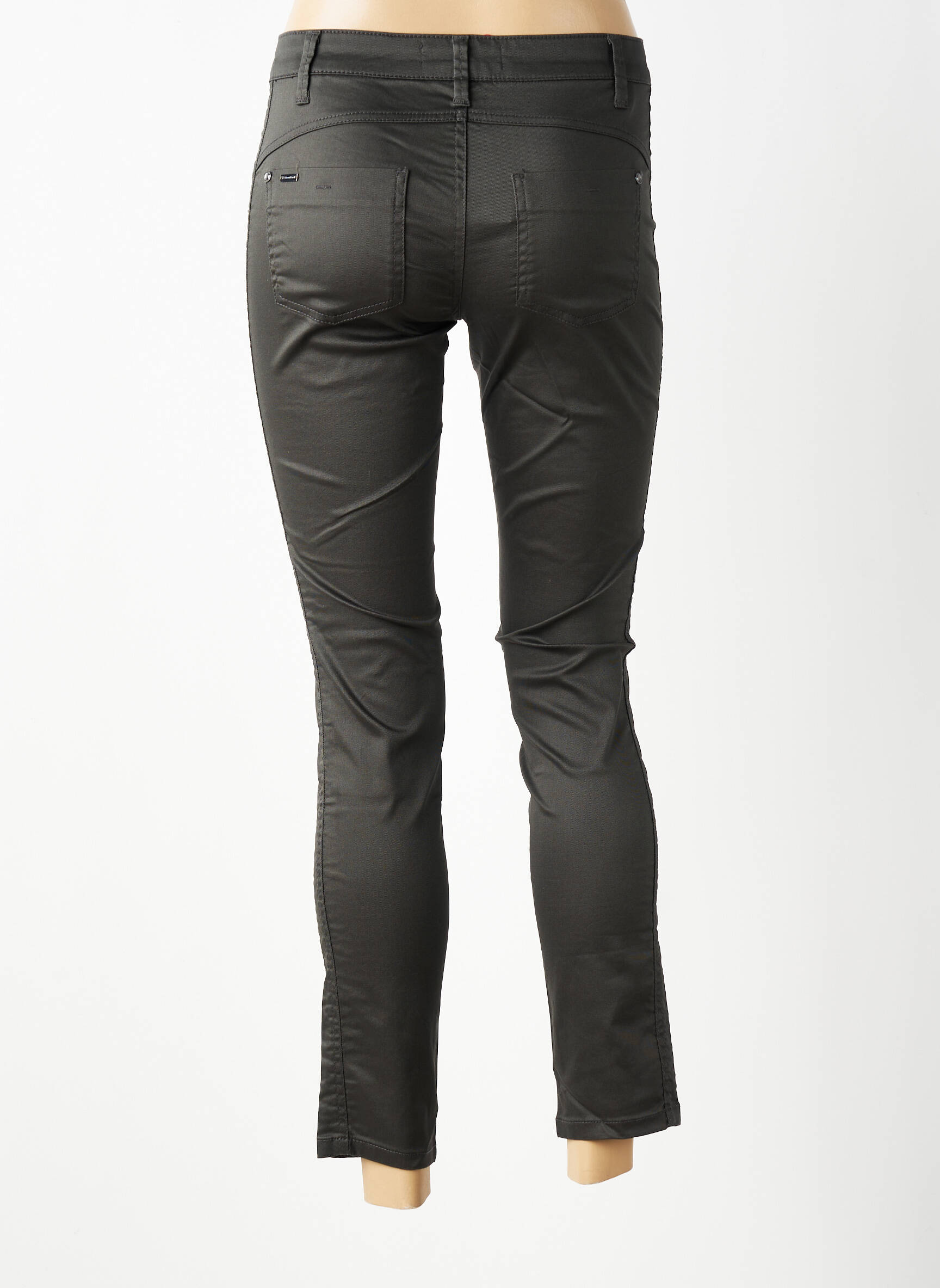 Jeans skinny taille normale taille normale vert STREET ONE femme