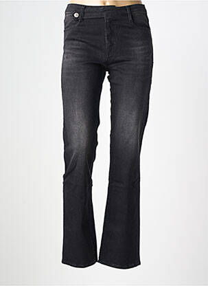 Jeans coupe droite stretch noir LE TEMPS DES CERISES fille