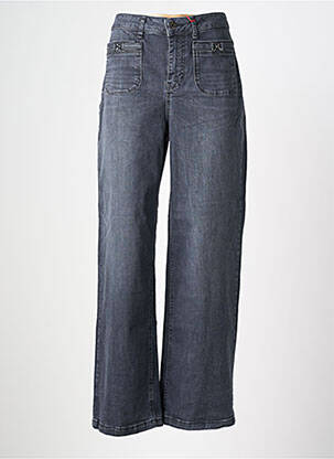 Jeans coupe large stretch taille normale gris STREET ONE femme