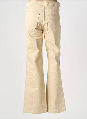 Jeans bootcut taille normale taille normale beige GEISHA femme