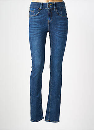 Jeans coupe slim stretch taille normale bleu GARCIA femme