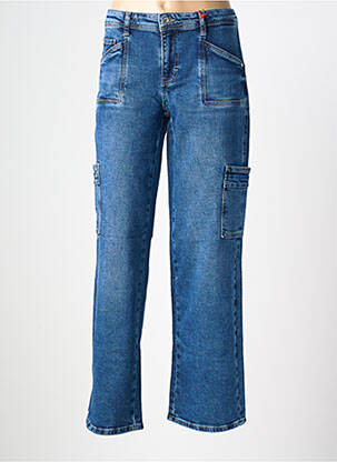 Jeans coupe large stretch taille normale bleu STREET ONE femme
