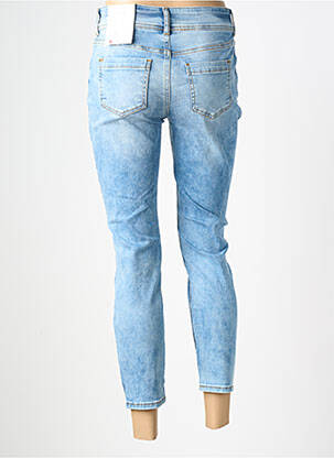 Jeans coupe slim tissage brut taille normale bleu STREET ONE femme