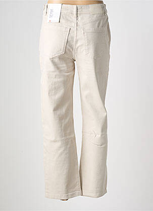 Jeans coupe large stretch taille normale beige STREET ONE femme