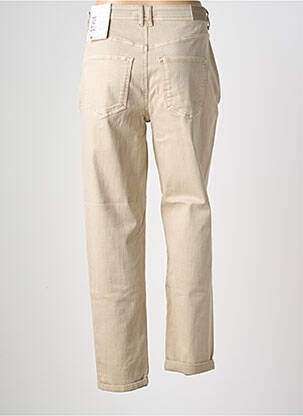 Jean coupe mom poches taille normale beige STREET ONE femme