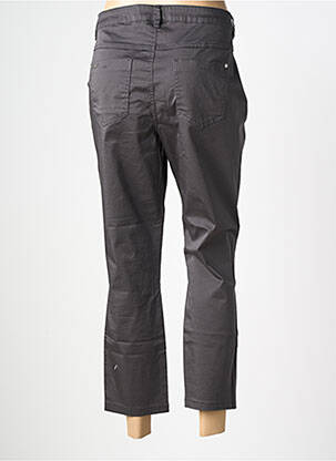 Pantalon 7/8 stretch taille normale gris STREET ONE femme