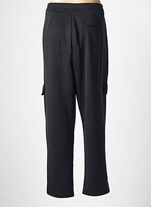 Pantalon droit stretch taille normale noir GARCIA femme