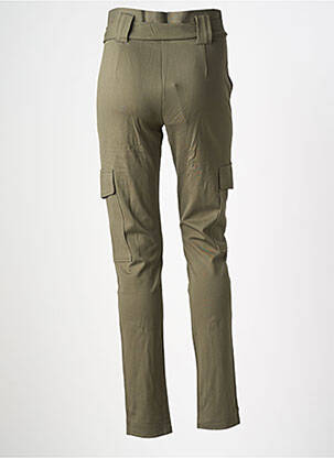 Pantalon cargo tissage popeline vert GARCIA fille