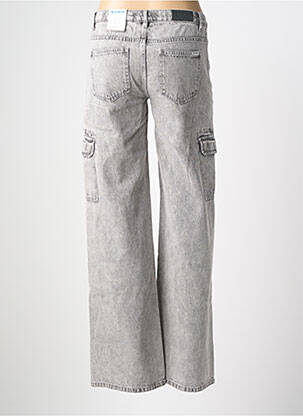 Jeans coupe large poches taille ajustable gris GARCIA fille