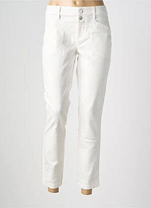 Jeans coupe slim stretch taille normale blanc STREET ONE femme