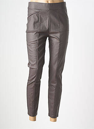 Pantalon 7/8 stretch taille normale marron STREET ONE femme