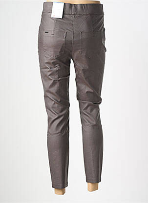 Pantalon 7/8 stretch taille normale marron STREET ONE femme