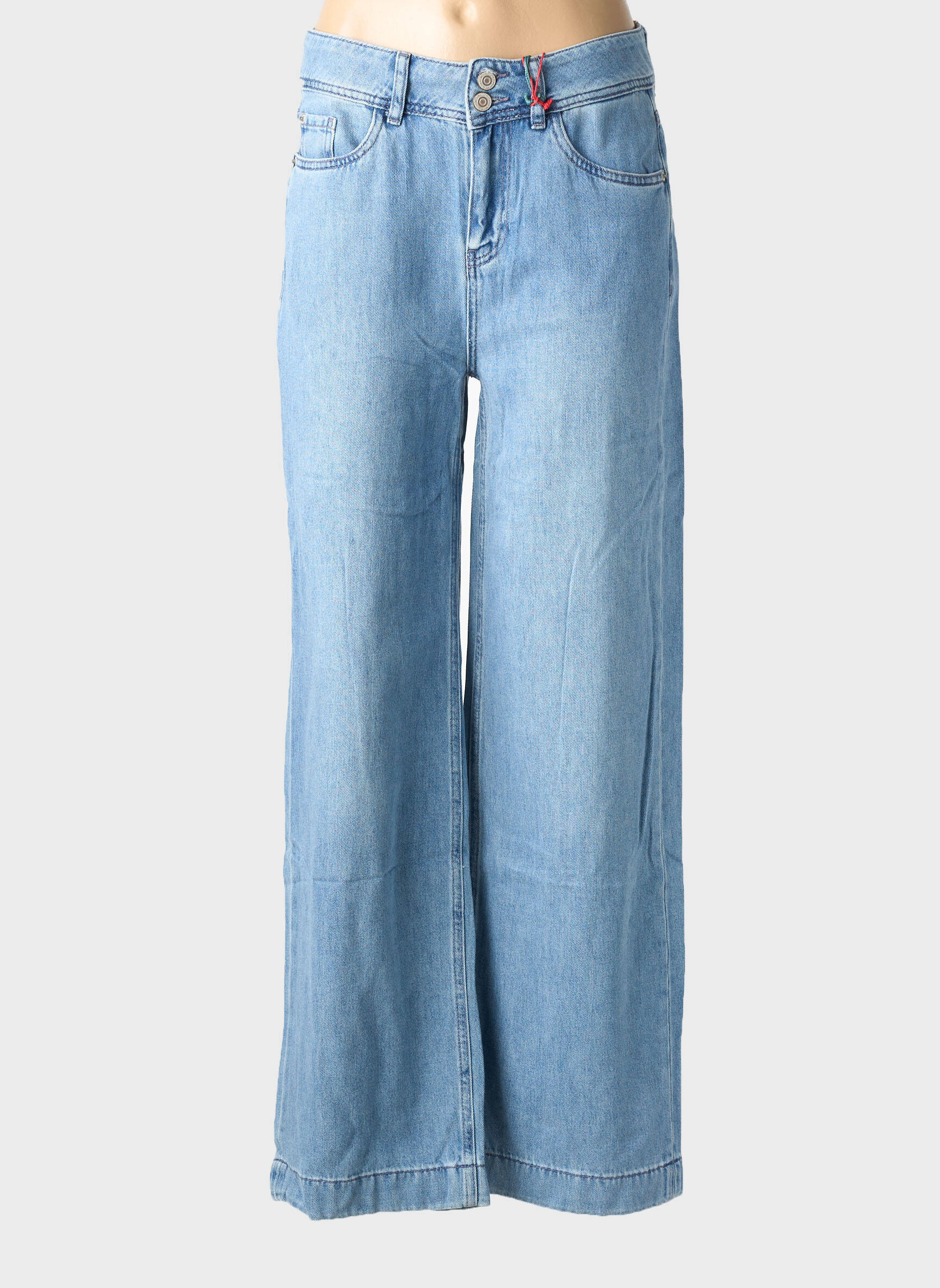 Jeans coupe large taille normale taille normale bleu STREET ONE femme