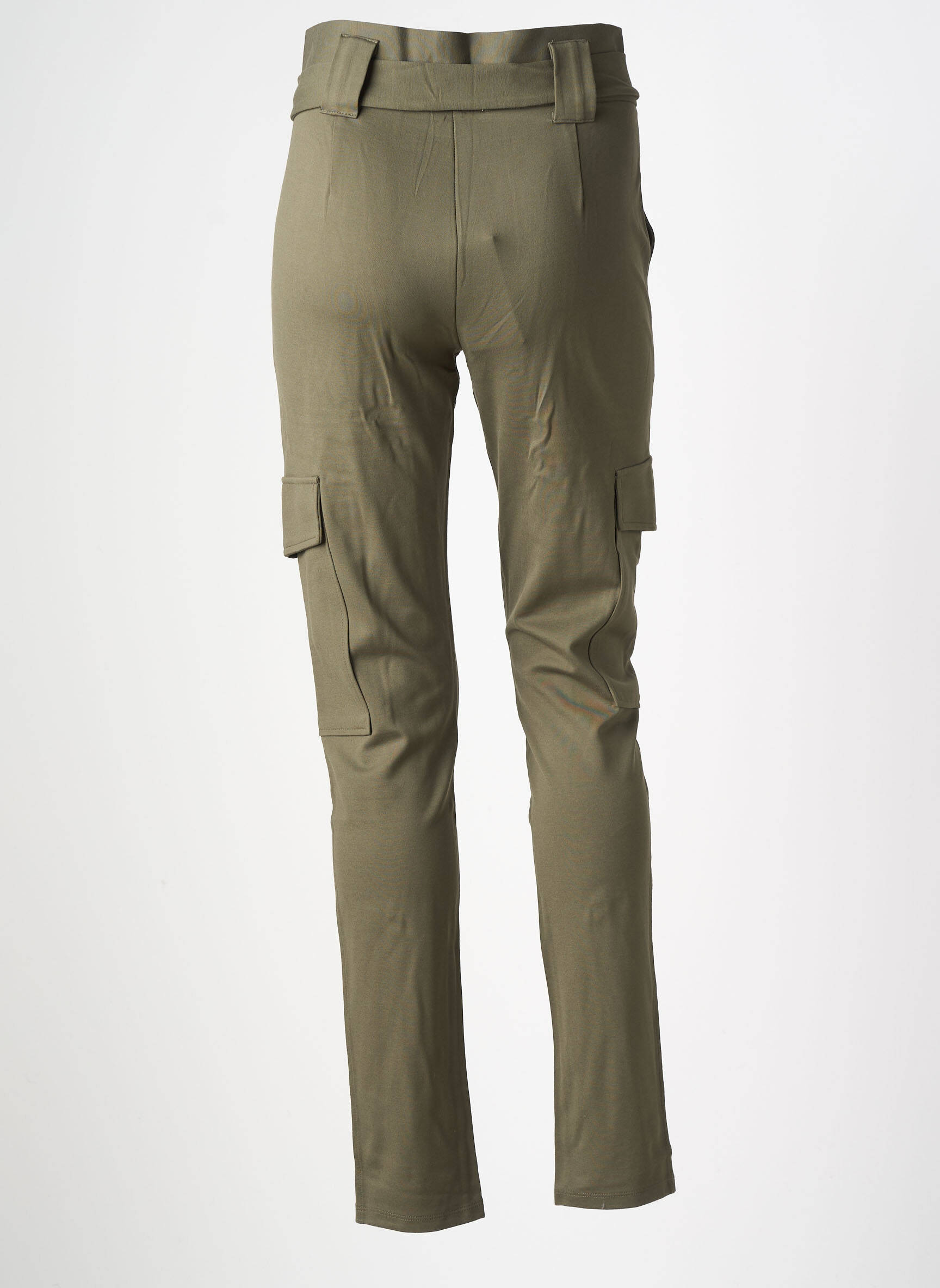 Pantalon cargo tissage popeline vert GARCIA fille