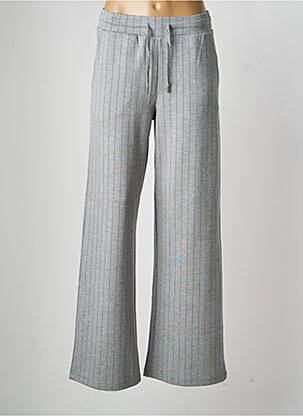 Pantalon flare stretch taille normale gris SOYACONCEPT femme