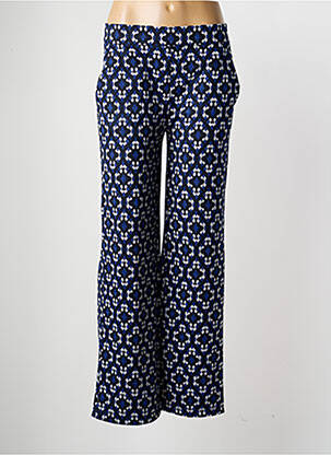Pantalon droit stretch taille normale bleu STREET ONE femme