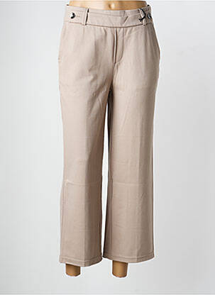 Pantalon 7/8 stretch taille normale marron STREET ONE femme