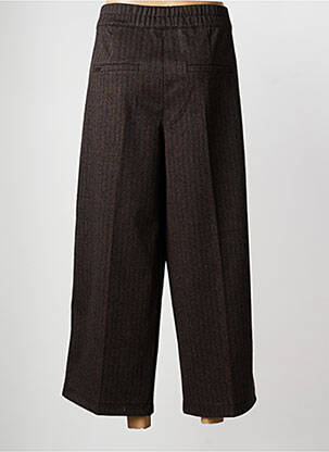 Pantalon 7/8 stretch taille normale marron STREET ONE femme