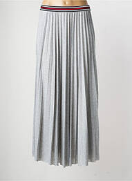 Jupe longue coupe droite gris IKKS fille